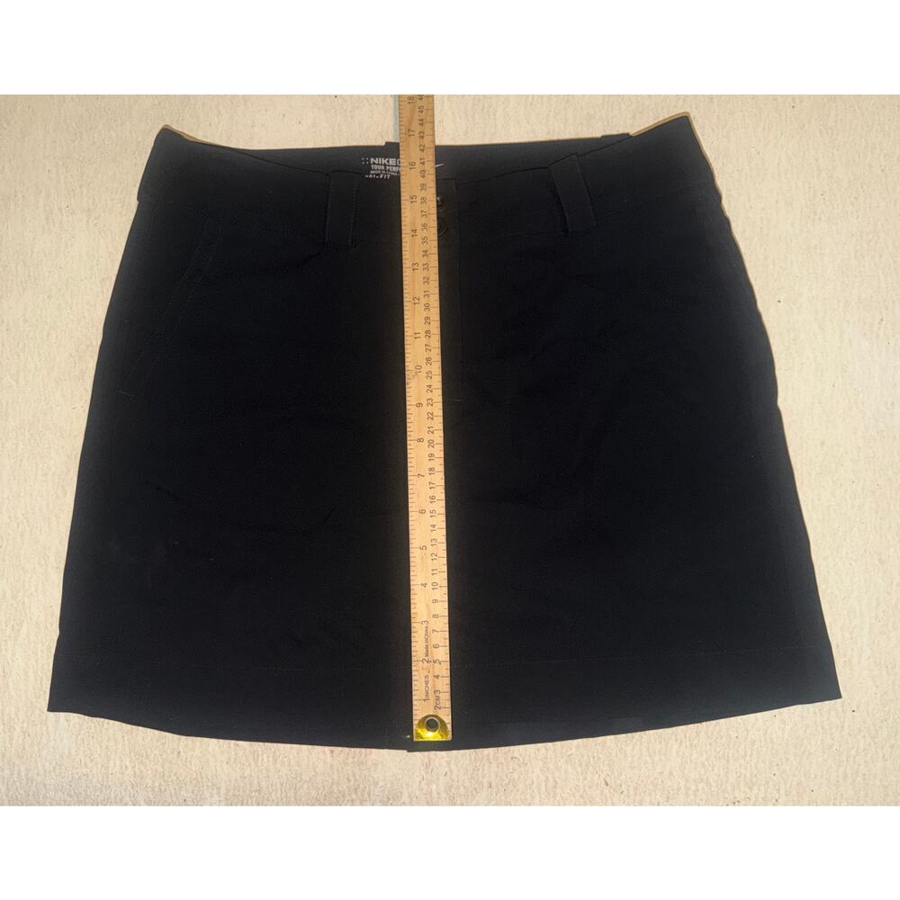 Nike golf tournament performance women’s black skort - Picture 4 of 14